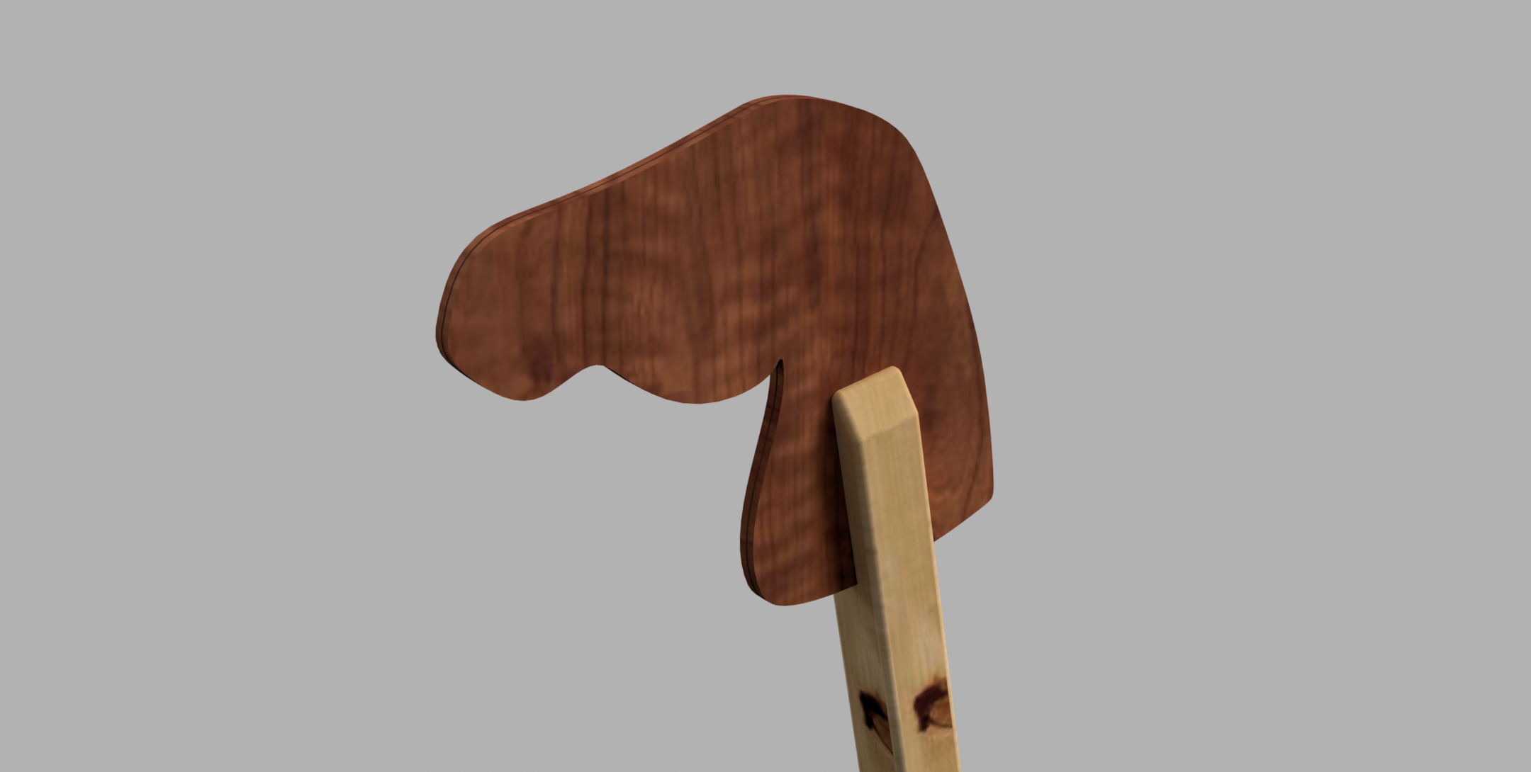 Laser cut toy horse - photo 2