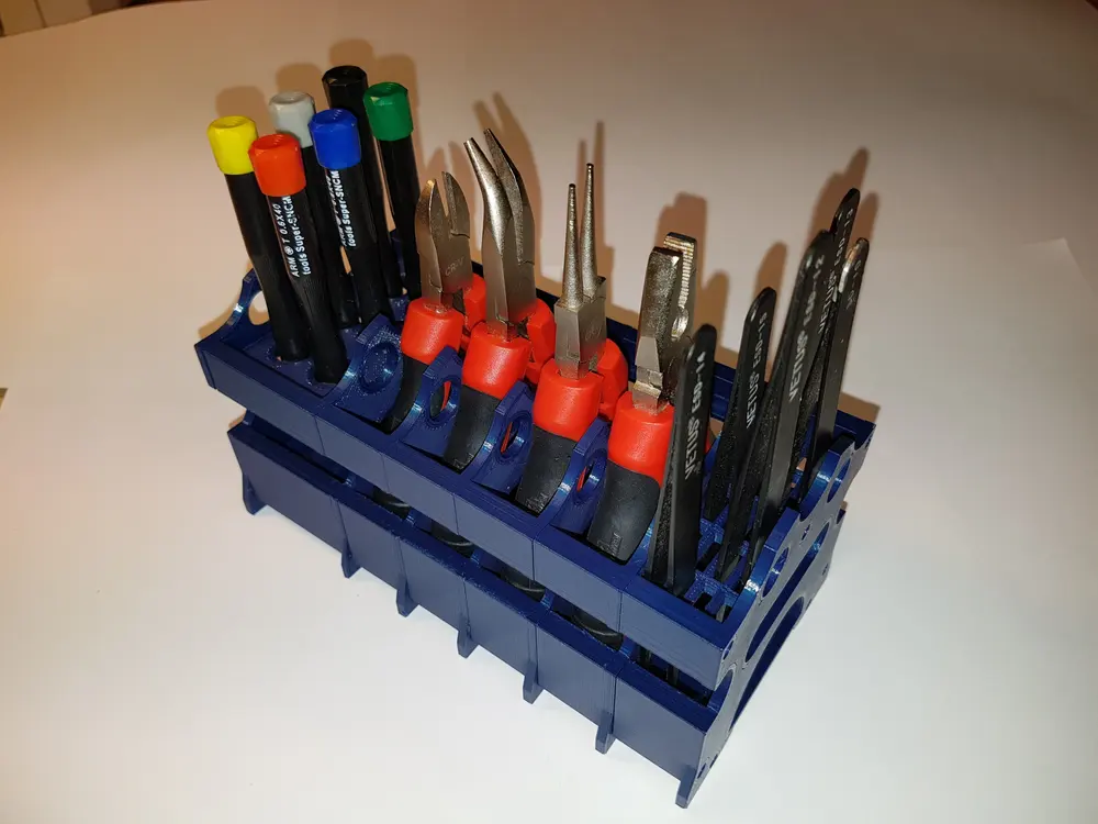 Tools modular desktop stand (Tweezer;Plier;Screwdriver) V 2.0