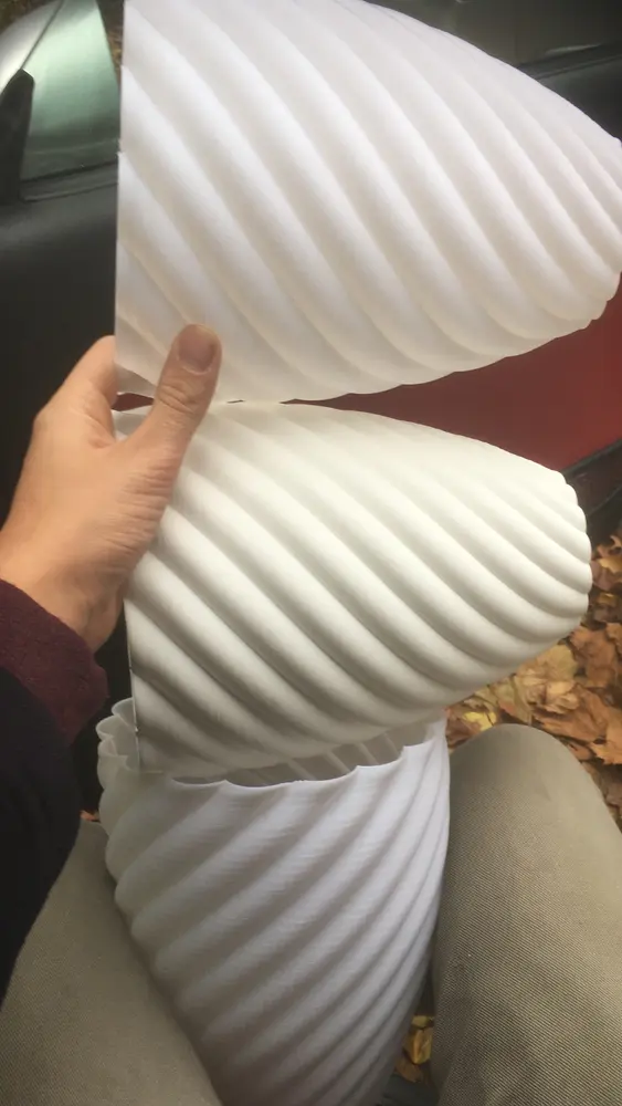 Rotation folded lamp shade - photo 3