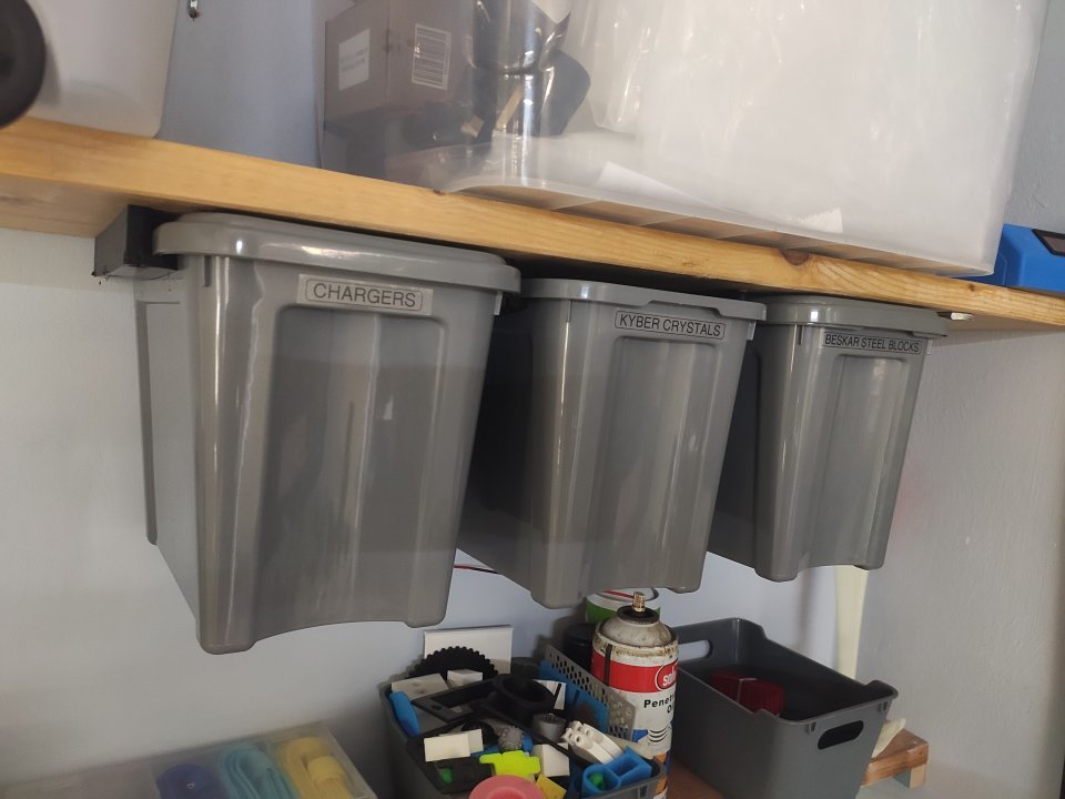 Under Shelf Hanging Box Rails - photo 3