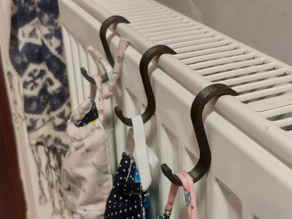 Symmetric Rail / Panel heater hook hanger - photo 4