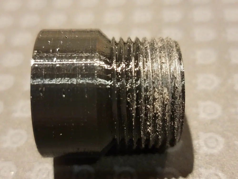 US garden hose to BSP 0.75 sprinkler adapter - photo 2