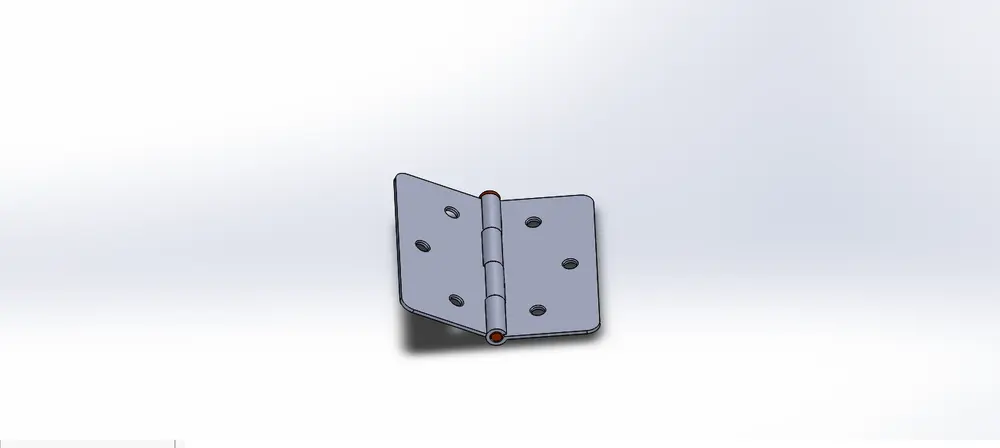 Hinge with pin