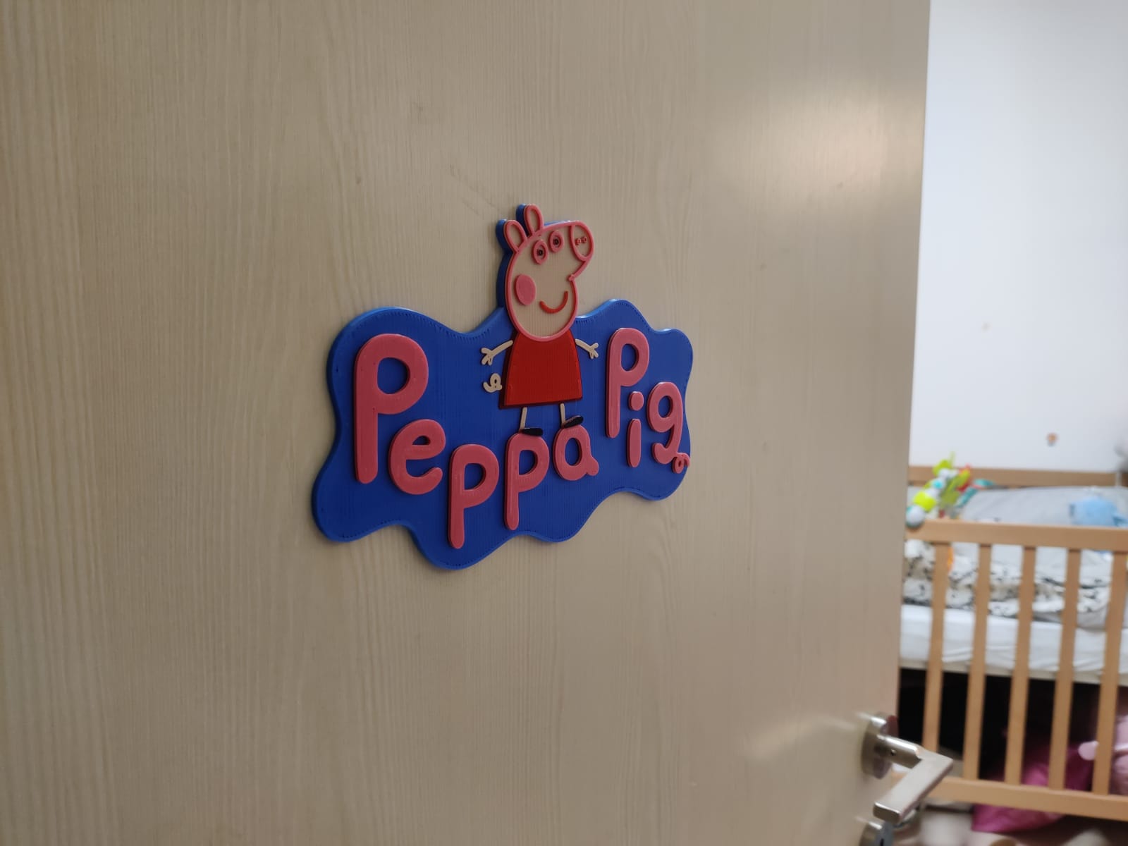 Peppa Pig - Wall art / Door sign