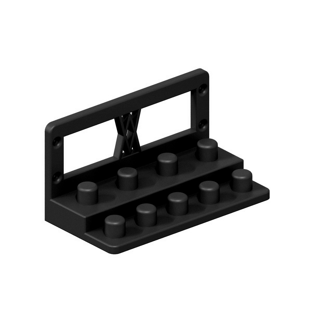 Tool Holder for Socket Wrench Set 12pcs 3/8" with Extension Bar and Sockets for Wall Mount 008 - photo 4