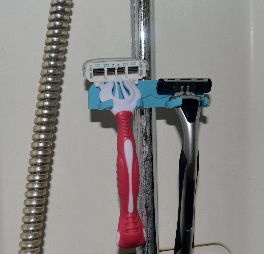 dual razor hook with 18mm rod clamp and mustache - photo 2