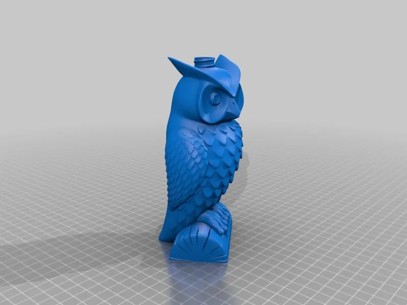 owl lamp - photo 4