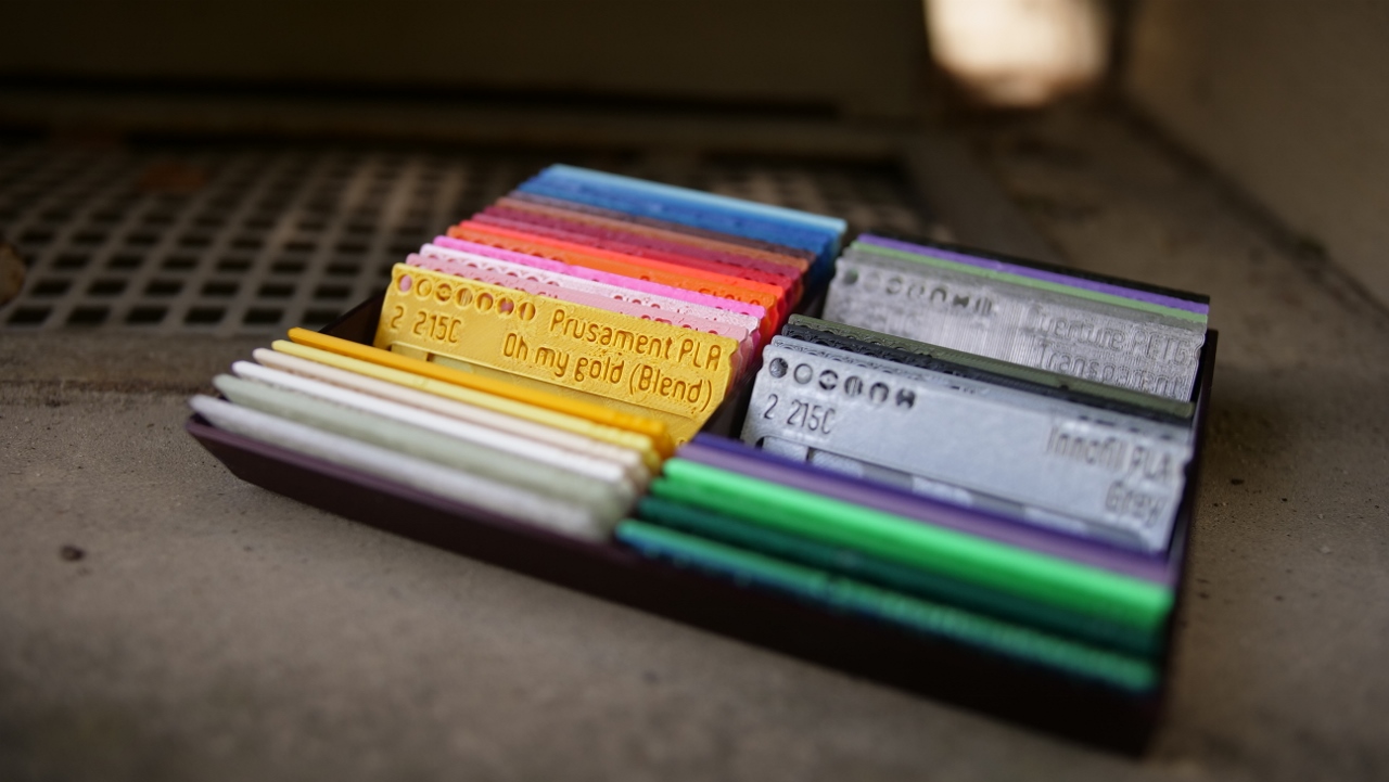 Filament Swatch box with hinged standard swatches - photo 3
