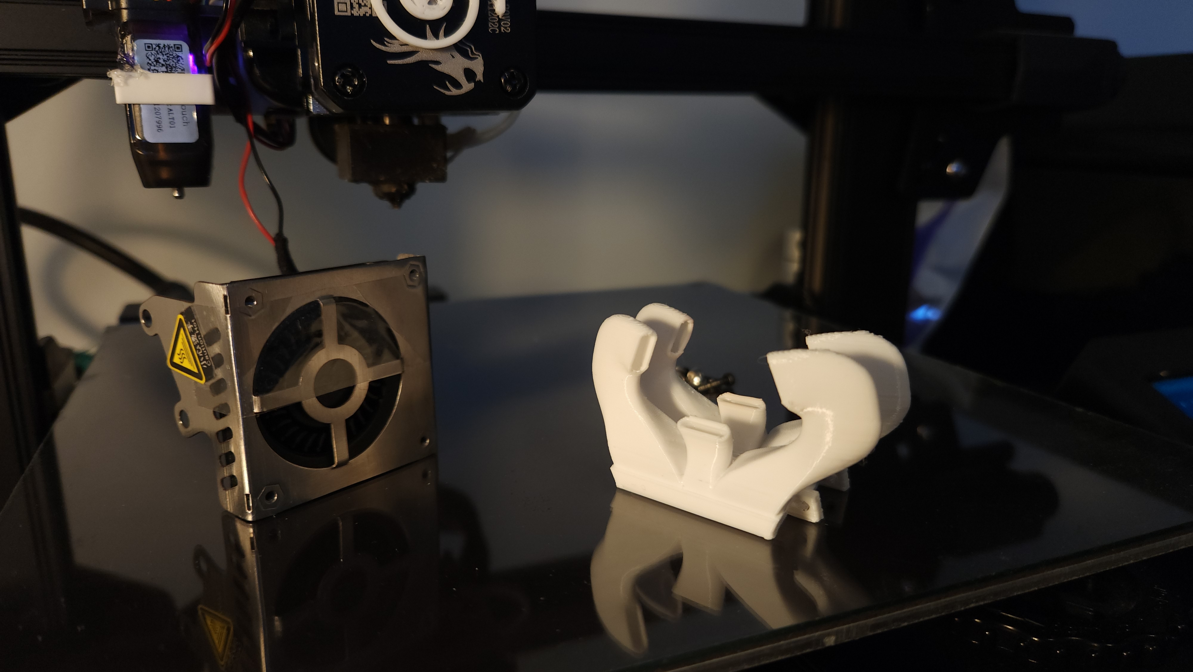 Creality Ender 3 S1 Sprite/Pro Extruder Part Cooling Fan Duct - photo 3
