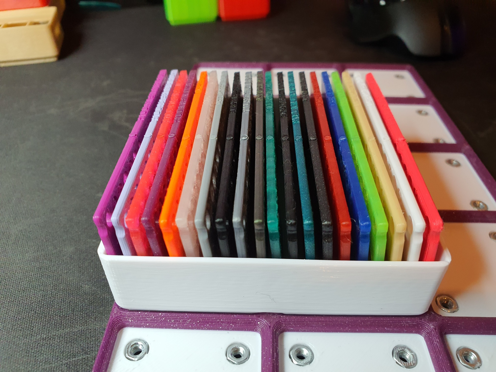 Gridfinity Filament Swatch Organizer - photo 2