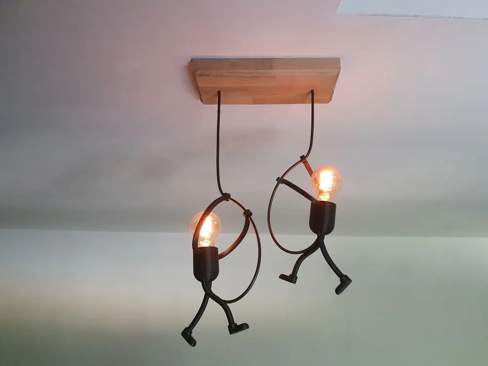 Lamp shade boy