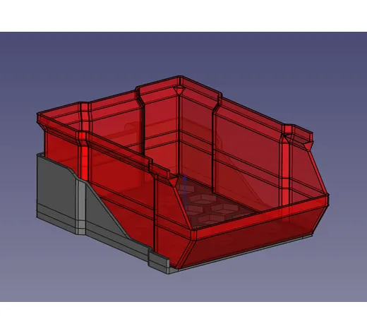 Stackable Box Shelf for IKEA Skadis - photo 3