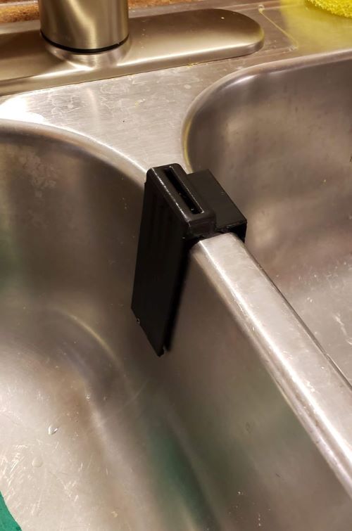 Dish Scrubber Holder with Attachment for Kitchen Sink - photo 4