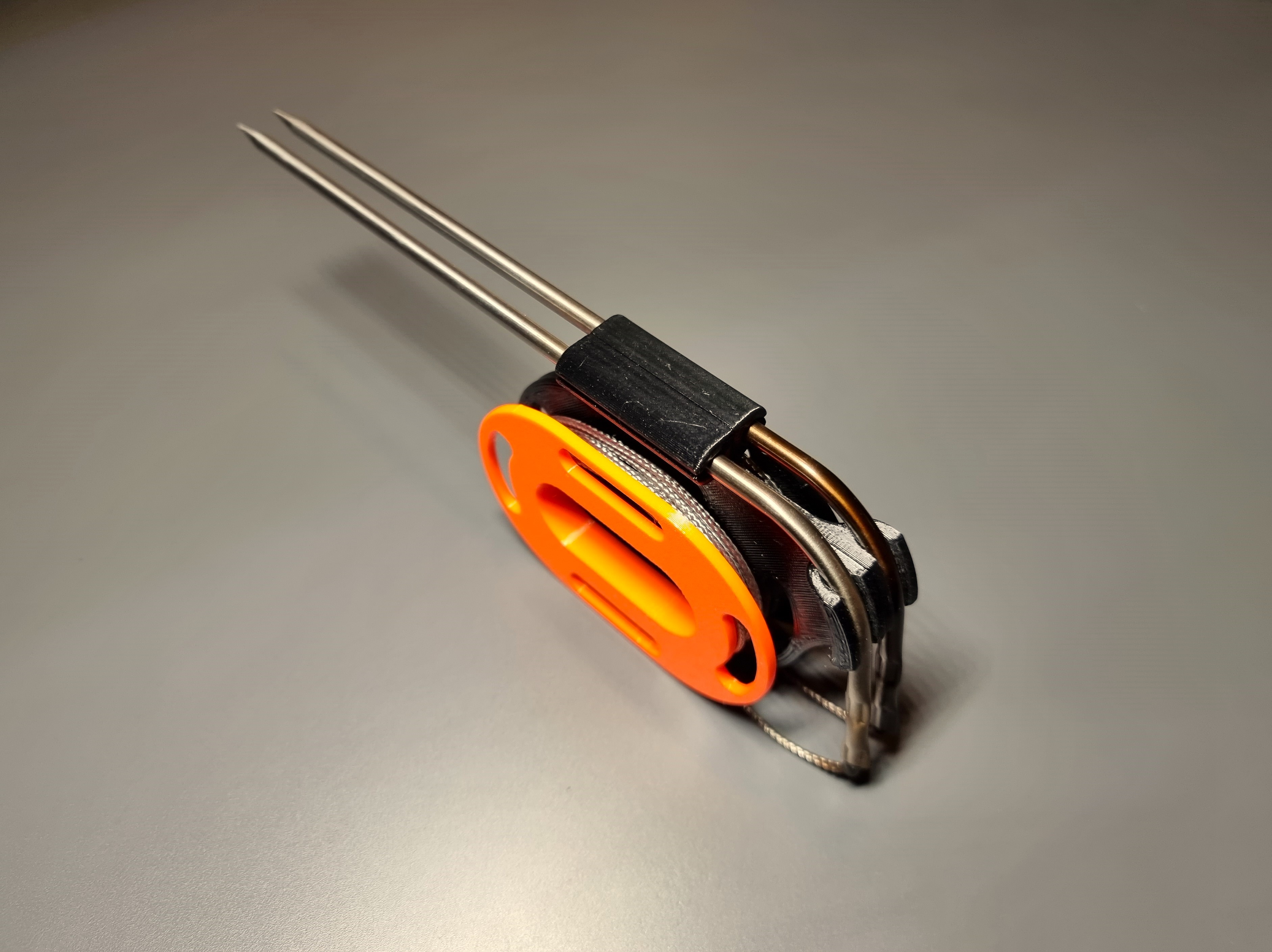 BBQ temperature probe organizer - photo 2