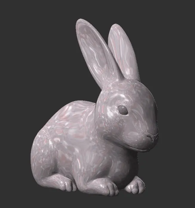 Sitting Rabbit Figurine - photo 3