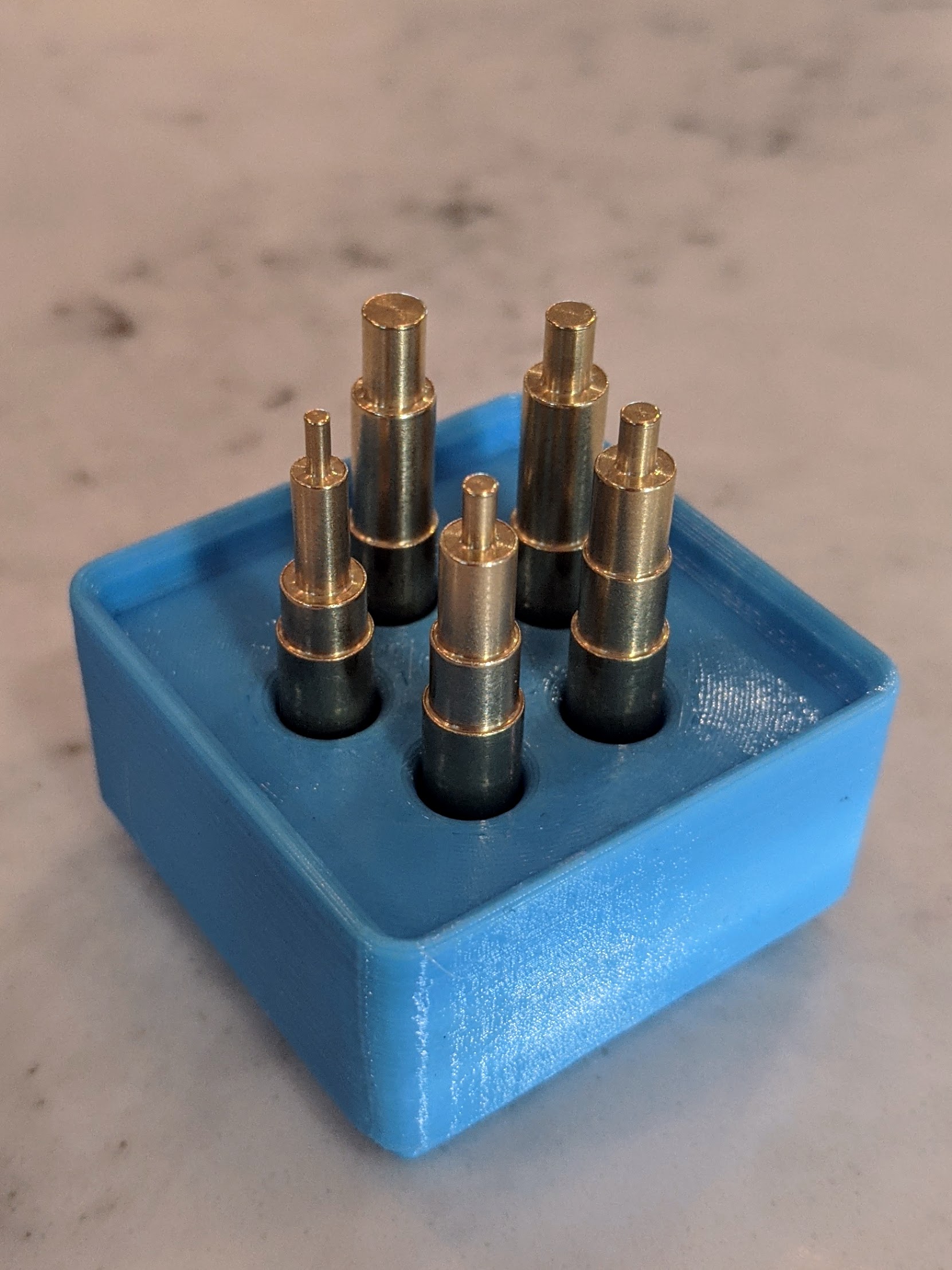 Gridfinity Heat Set Insert Tips Storage