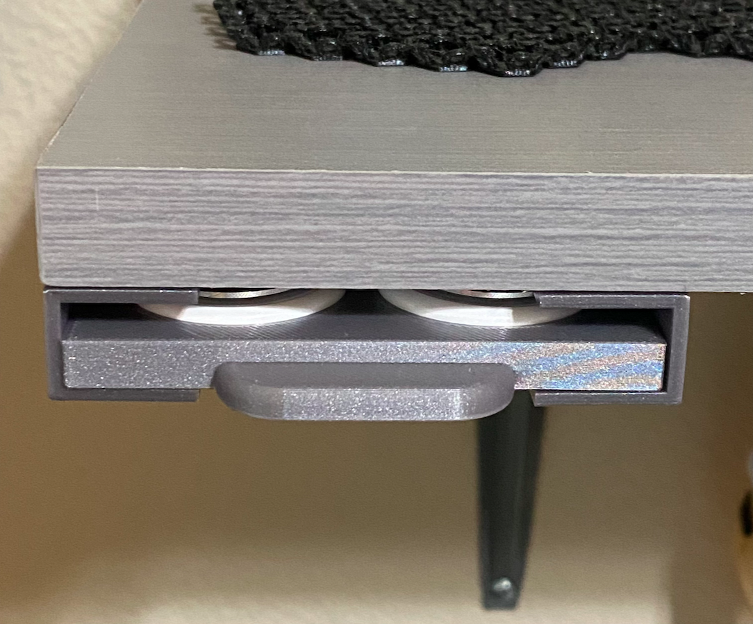 Apple AirTag under shelf/desk storage drawer - photo 3