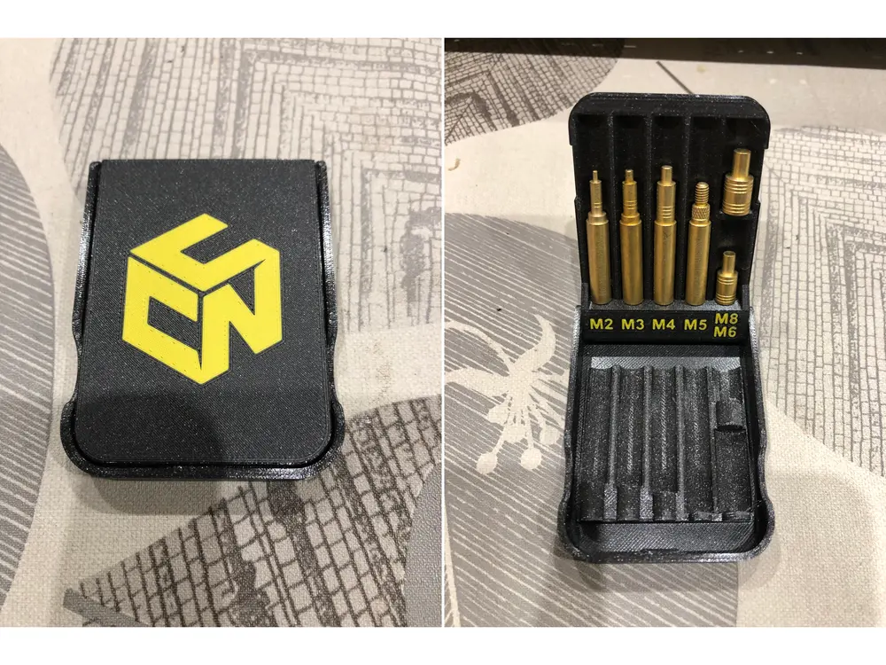 Case for CNC Kitchen Threaded Inserts Soldering Tips - 2 colors "MMU2S"