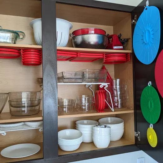 Modular Lid Storage System for Pyrex Storage Containers - photo 3