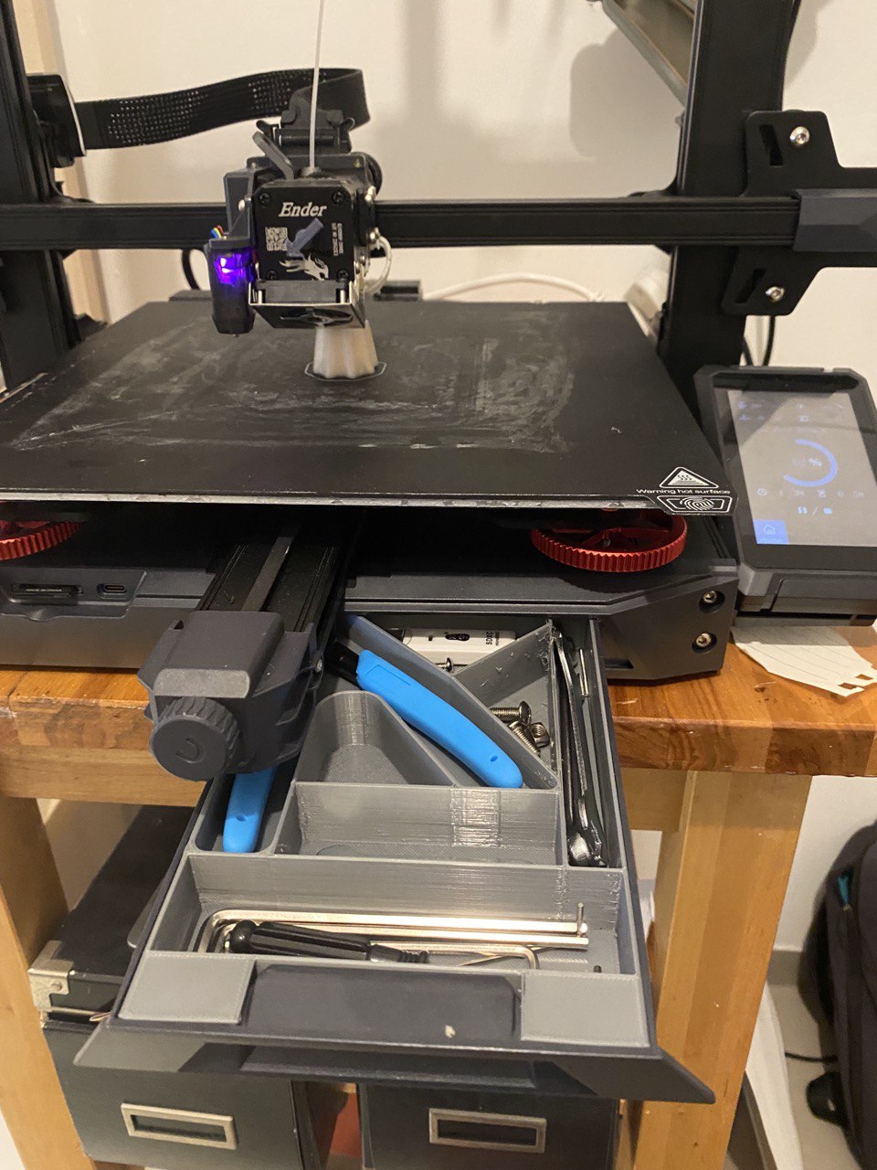 Ender 3 S1 Plus drawer insert tray - photo 2