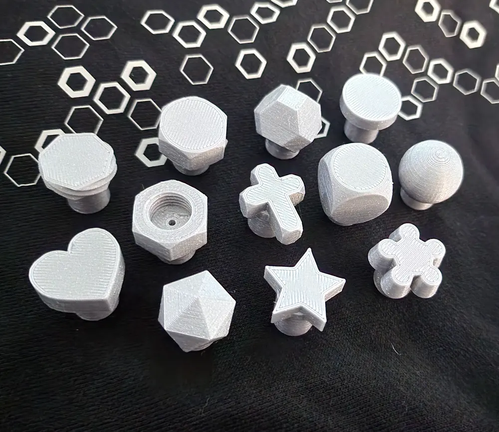 🔘 15 Replacement drawer & cabinet pulls - 2 sizes - photo 4