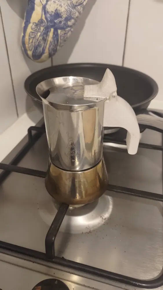 Bialetti Venus 2 replacement handle + lid hinge (now with longer handle)