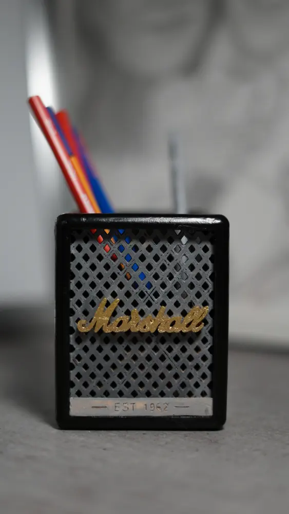 Marshall pencil holder, desk organizer - photo 3