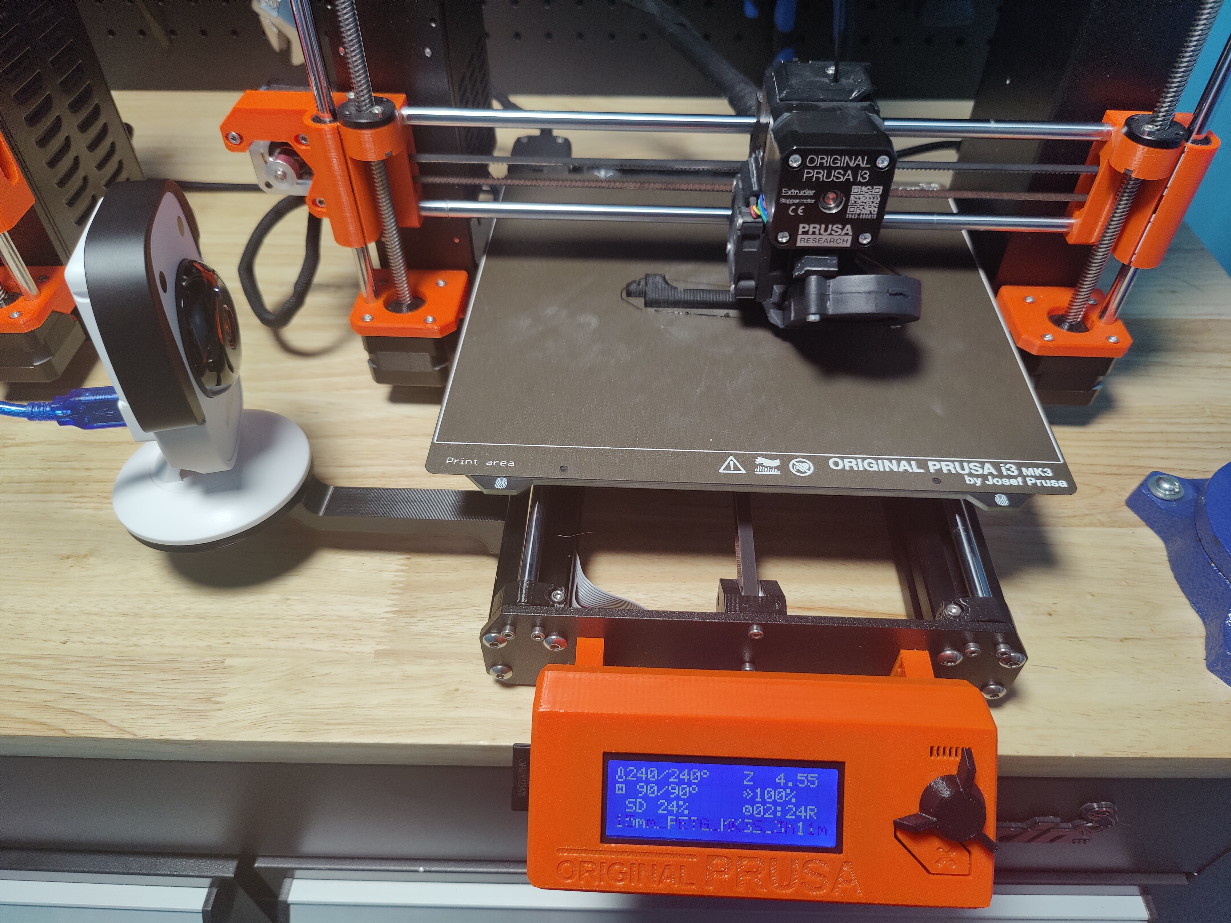 Mintion beagle camera mount for Prusa i3 MK3S+ - photo 3
