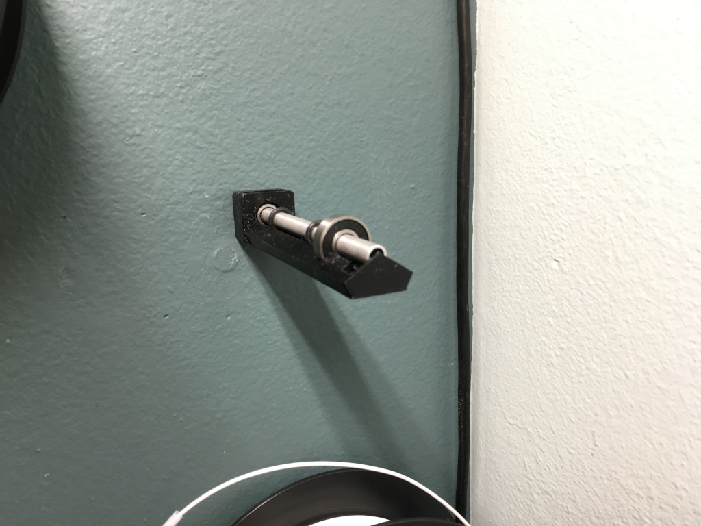 Wall Mount Spool Holder with Bearings (Customizable) - photo 2
