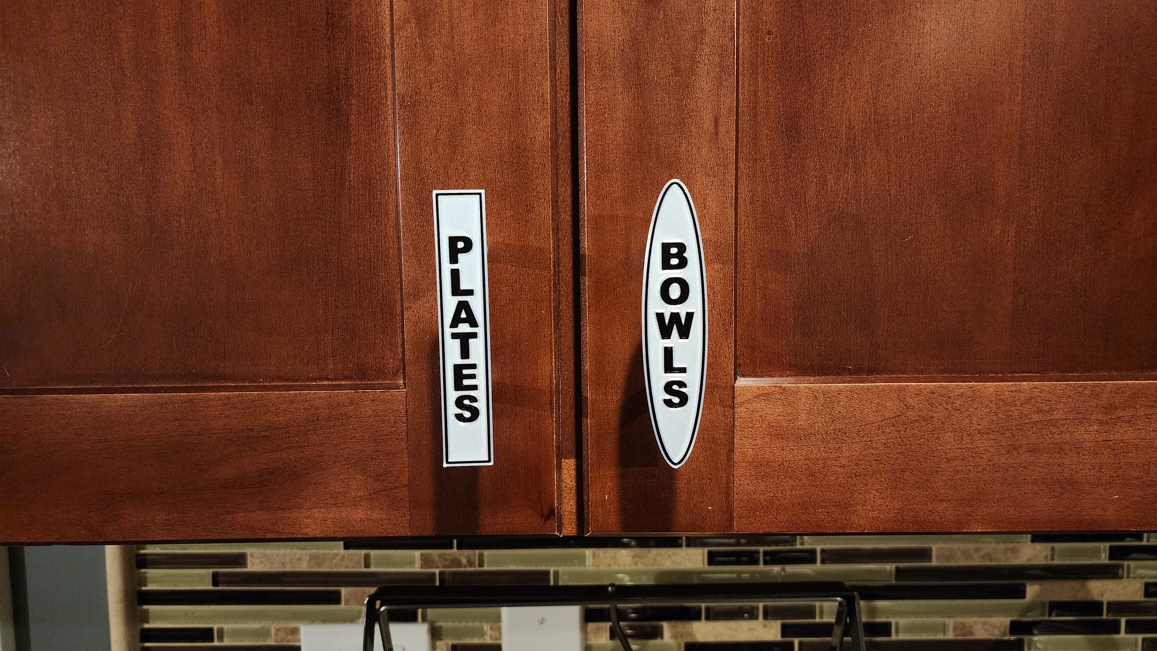 Kitchen Cabinet Identifier Handles | Vacation Rentals and Guest Houses | Single and MM