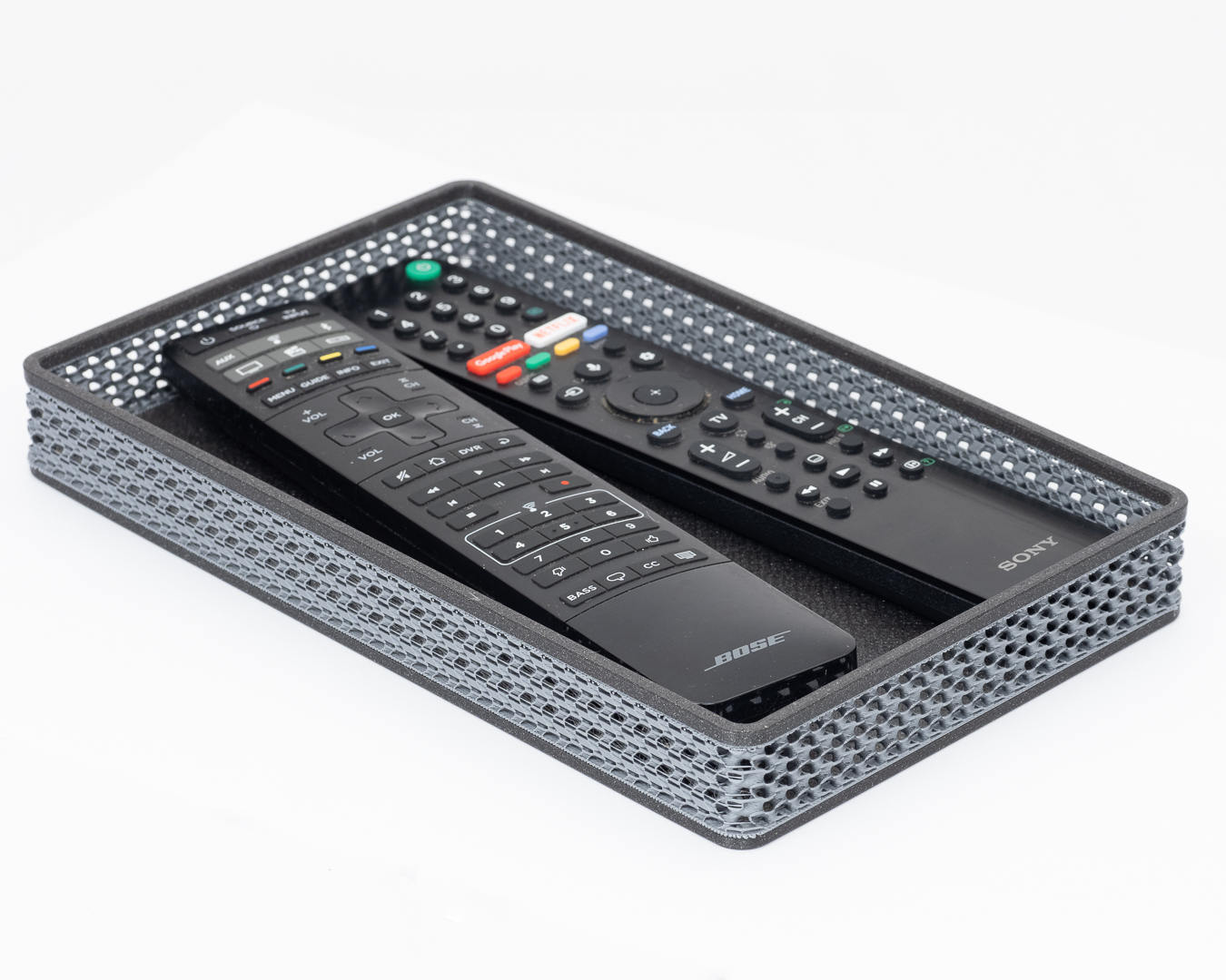 TV REMOTE TIDY TRAY