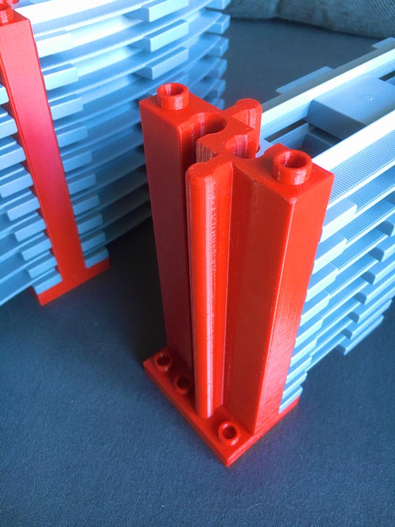 Duplo train rail storage pillar - photo 2