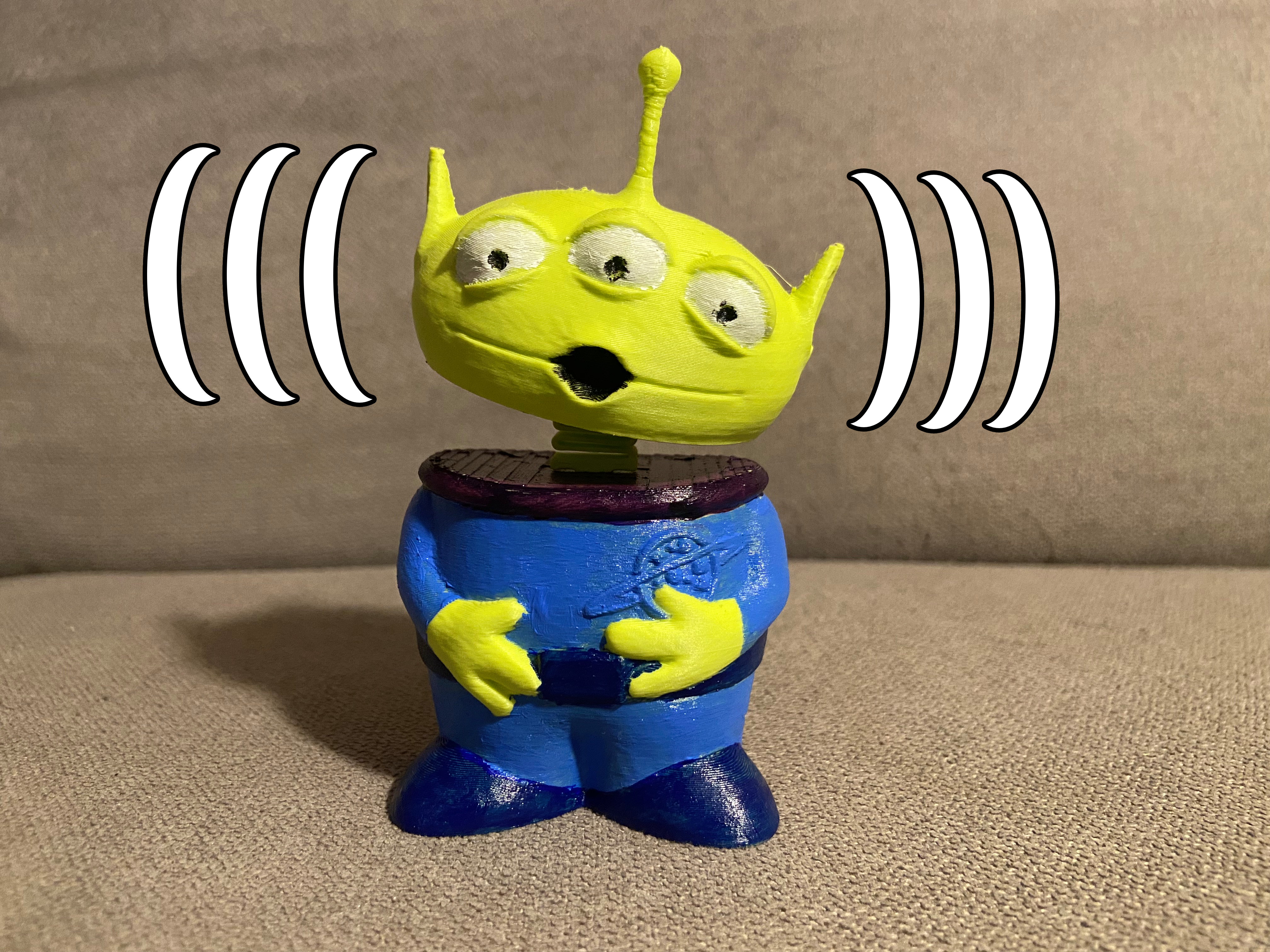 Toy Story Alien Bobblehead - photo 2