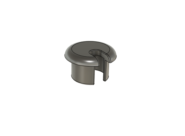 Cable Management Grommet for IKEA Lack Enclosure (1/2 inch hole) - photo 3