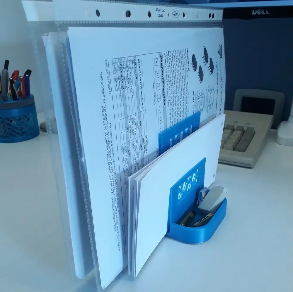 Vertical document organizer / holder - photo 3