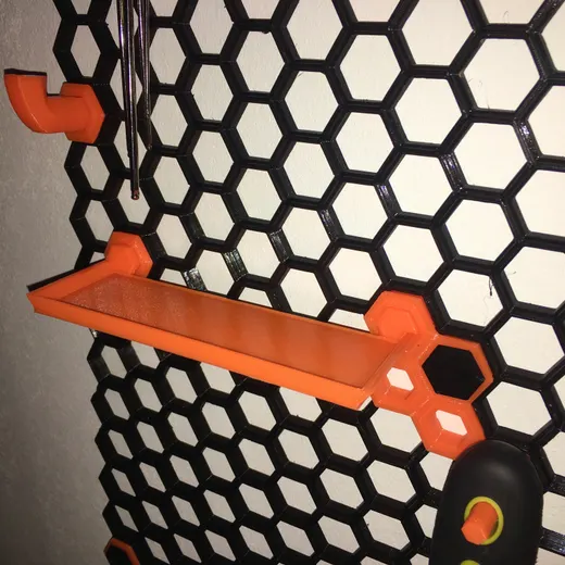 Honeycomb Wall shelf