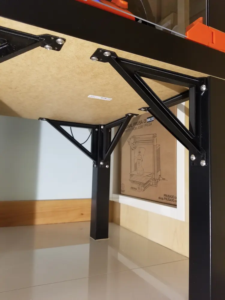 Lack Enclosure Leg Bracket V2 - photo 2