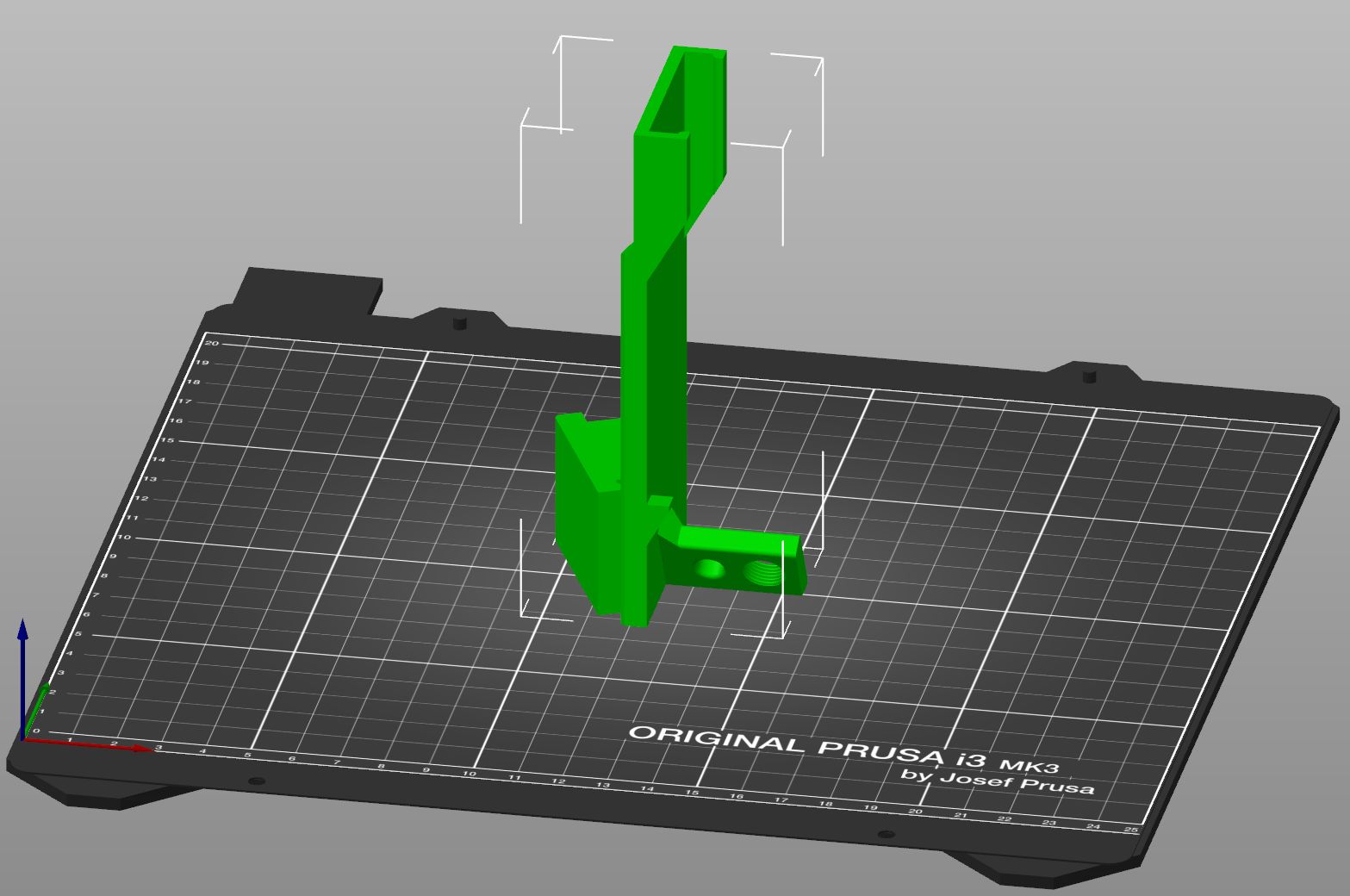 MK3S Side Spool Holder Adapter - photo 2