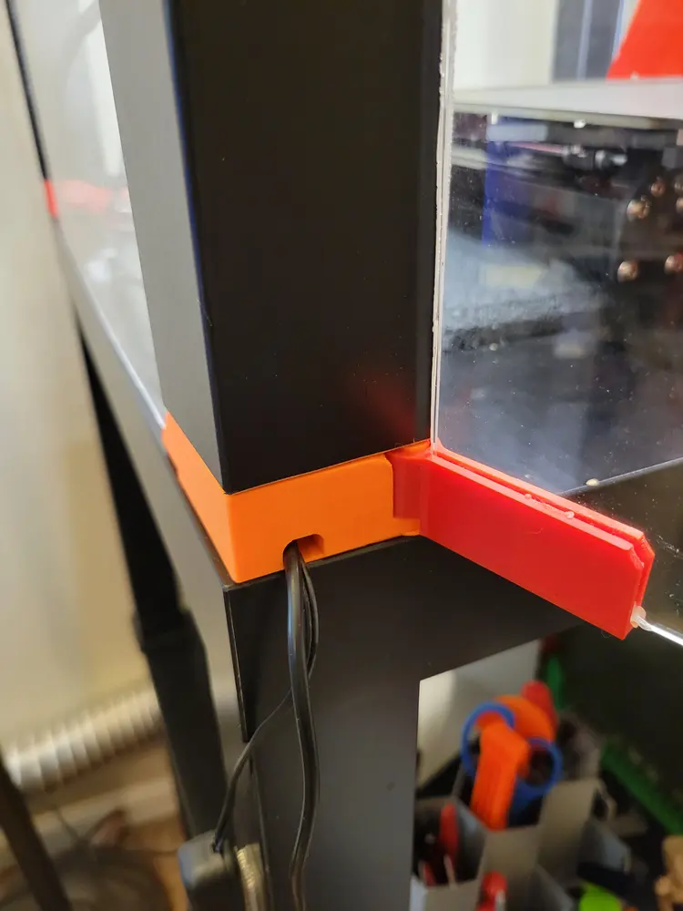 Lack Enclosure Hinge Passthrough