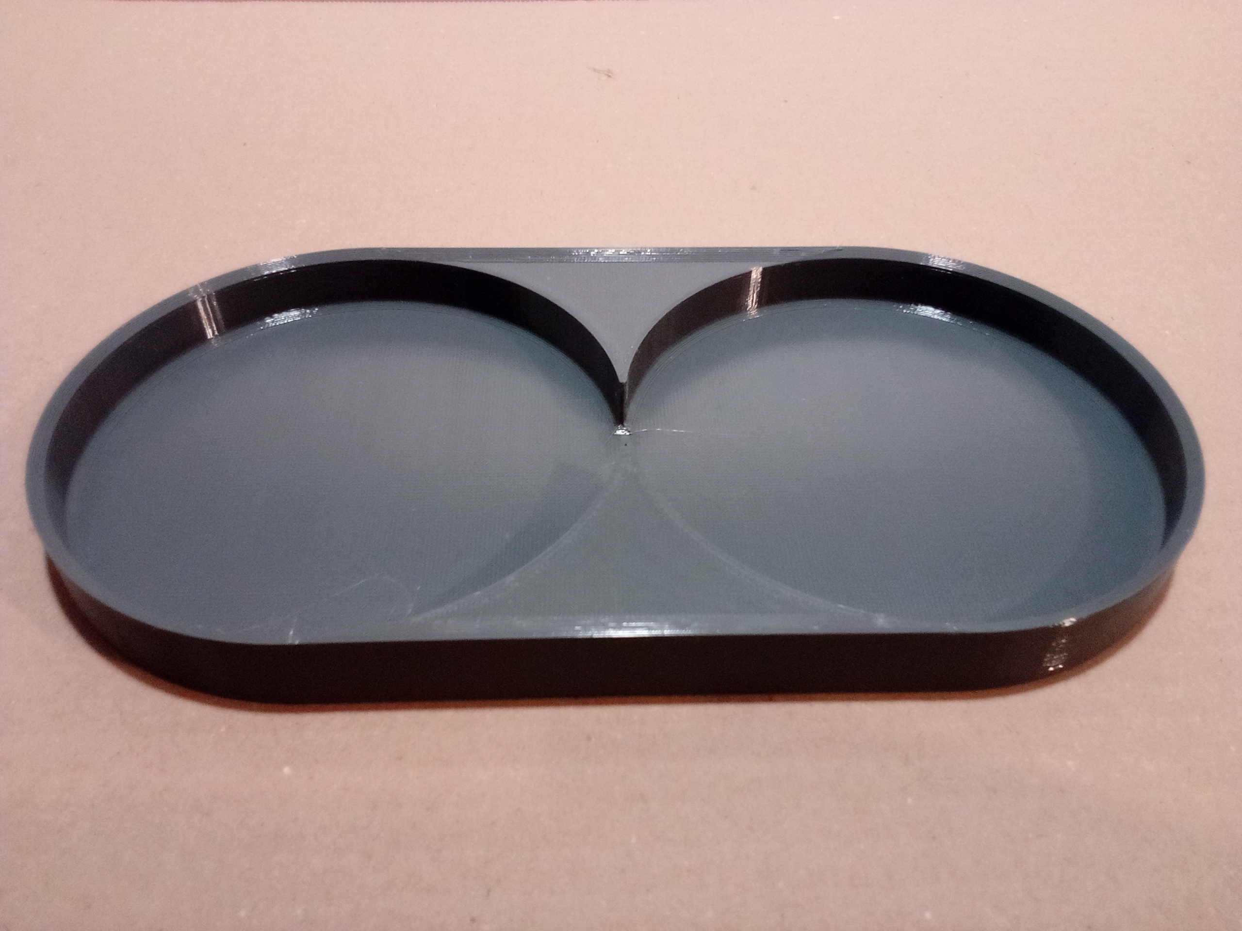 Tray for two glasses of honey / Tác pod dvě sklenice medu - photo 4