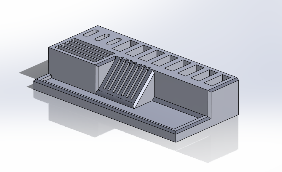 Simple USB and SD card holder with tray - photo 2
