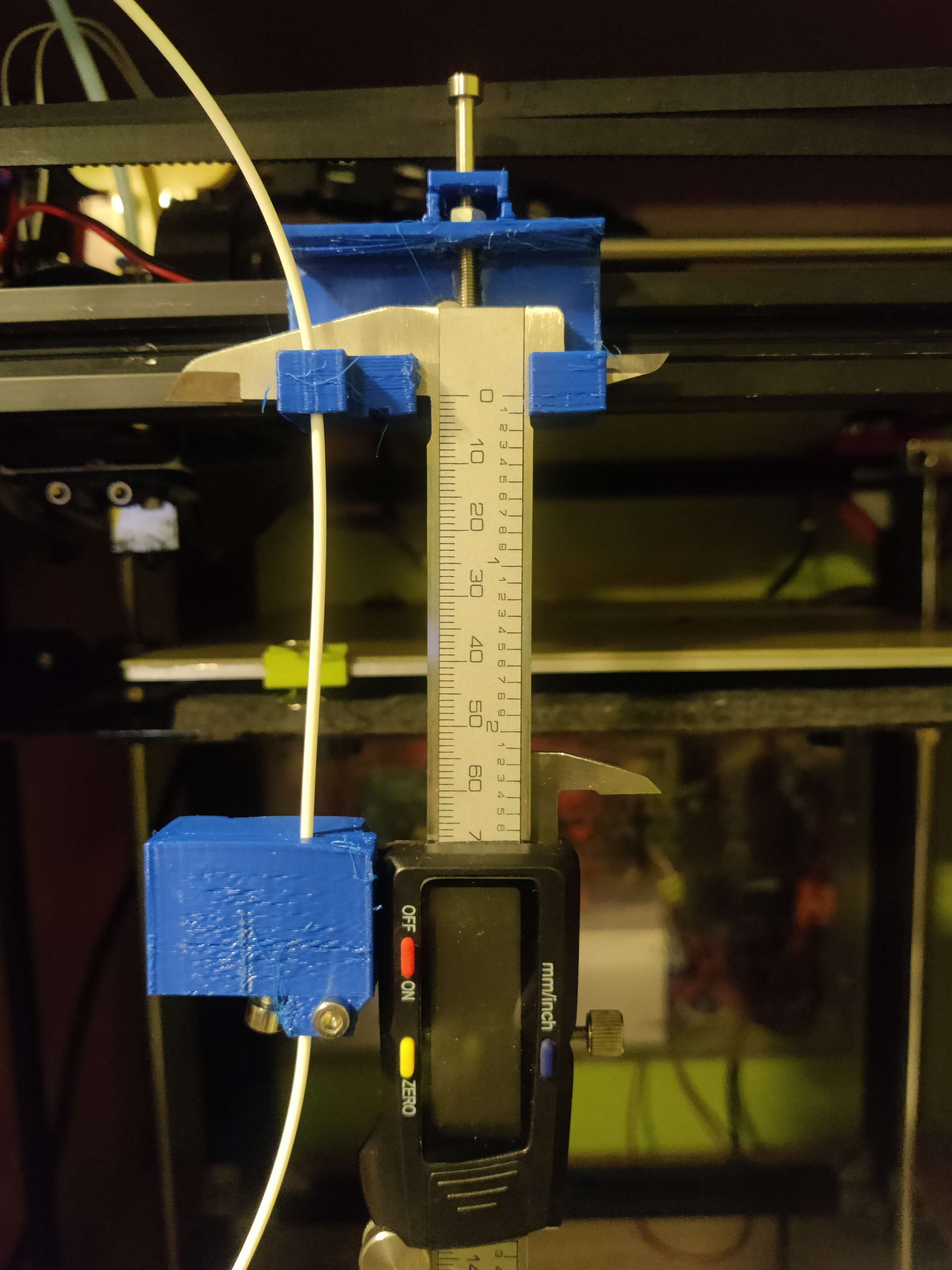 Filament measuring tool