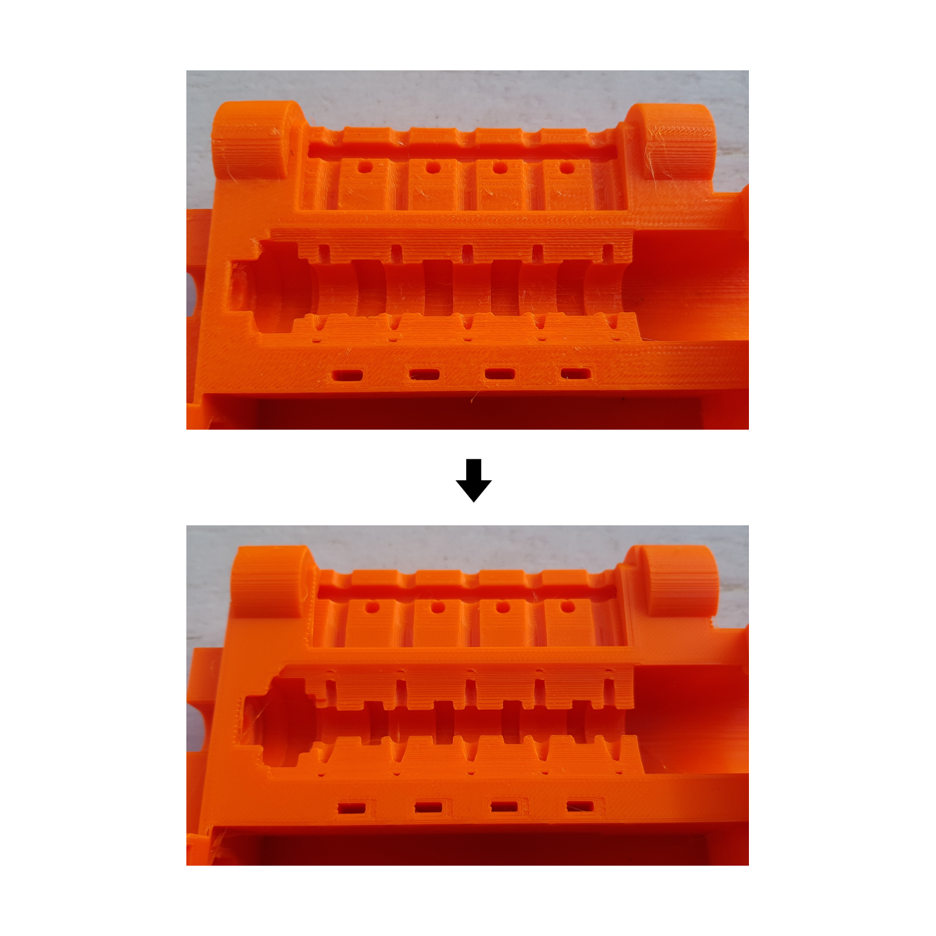 MMU2S pulley-body mod
