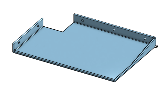 Corner shelf