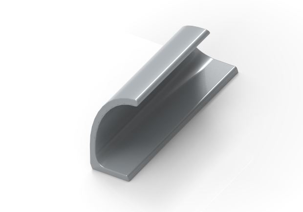 Balcony door handle screw/ tape versions
