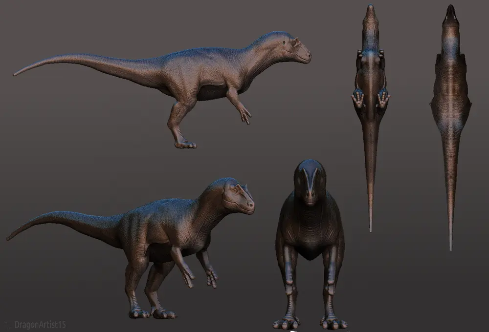 Allosaurus Figurine - photo 2