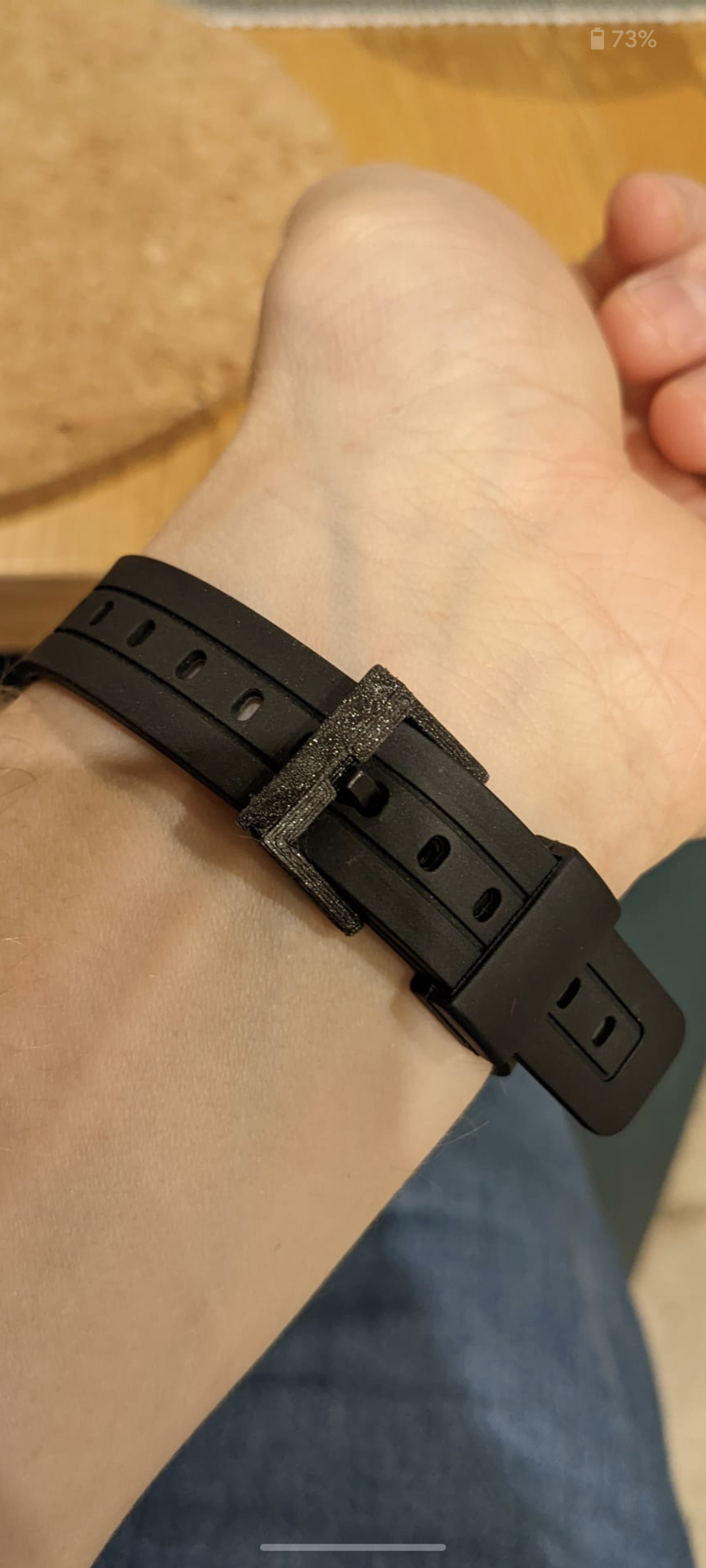 Casio F-91W Watch strap clip buckle