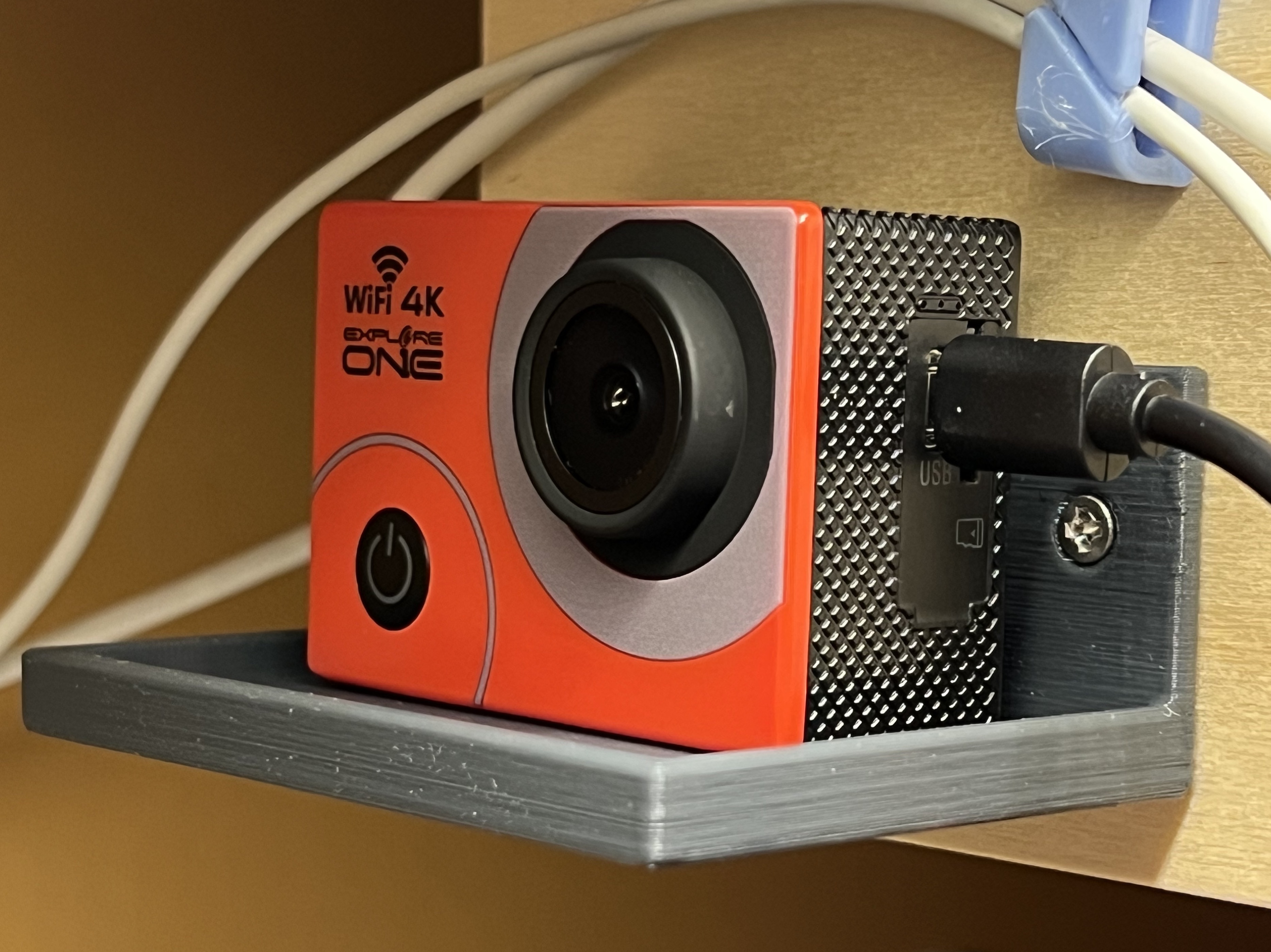 Action Cam shelf