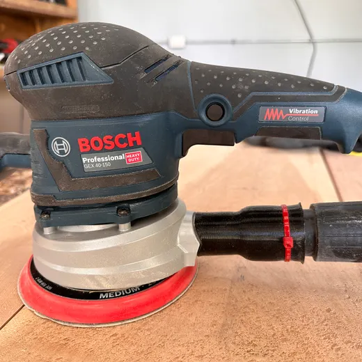 GEX 40-150 Bosch sander vacuum hose adapter