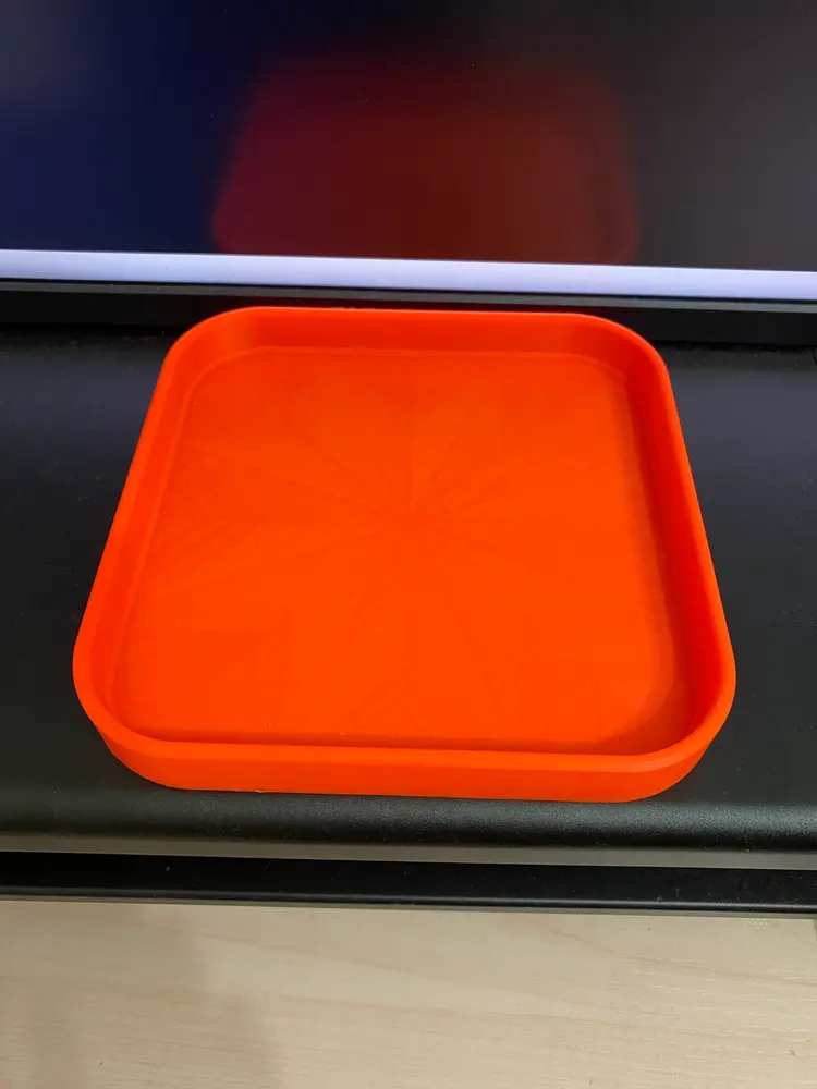 Square tray